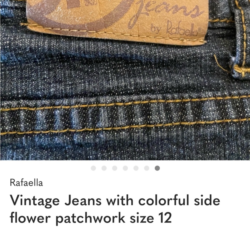 Rock & Roll Distressed Light Blue Jeans - Casual High-Rise - Picture 7 of 9